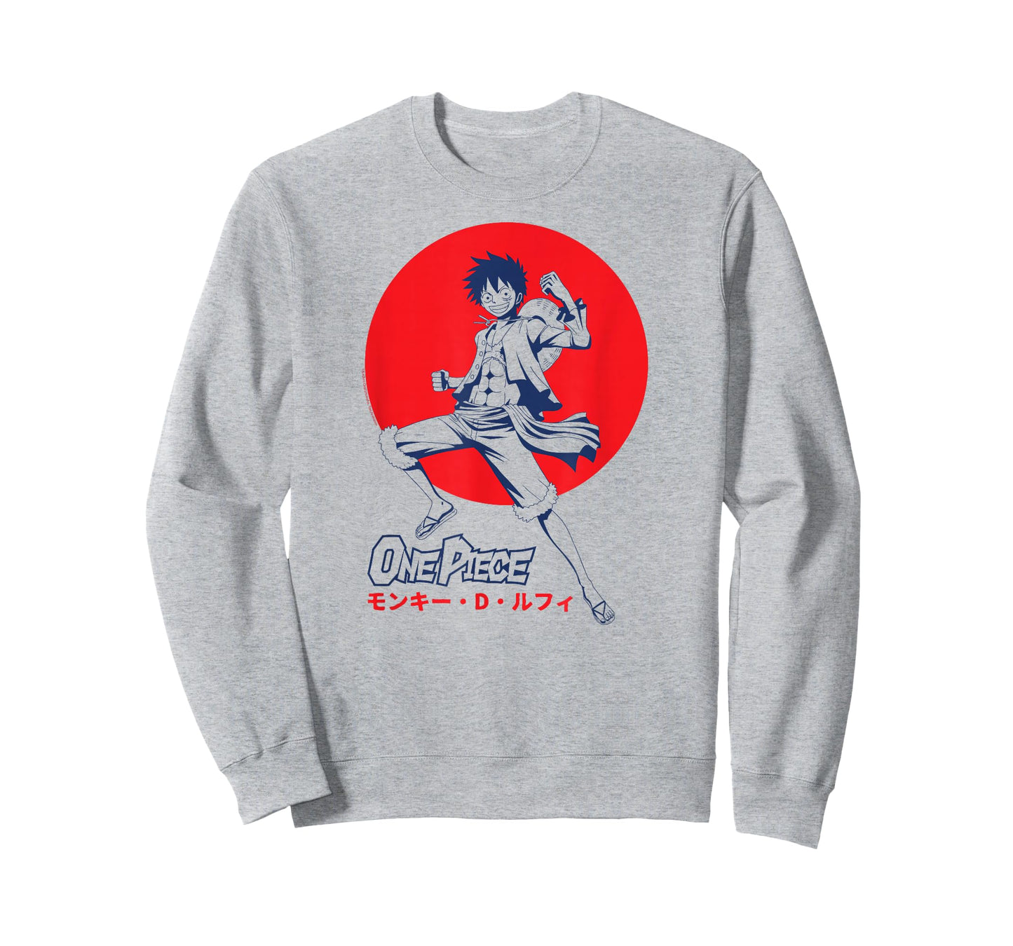 One Piece Anime Luffy D. Monkey Action Pose T-Shirt