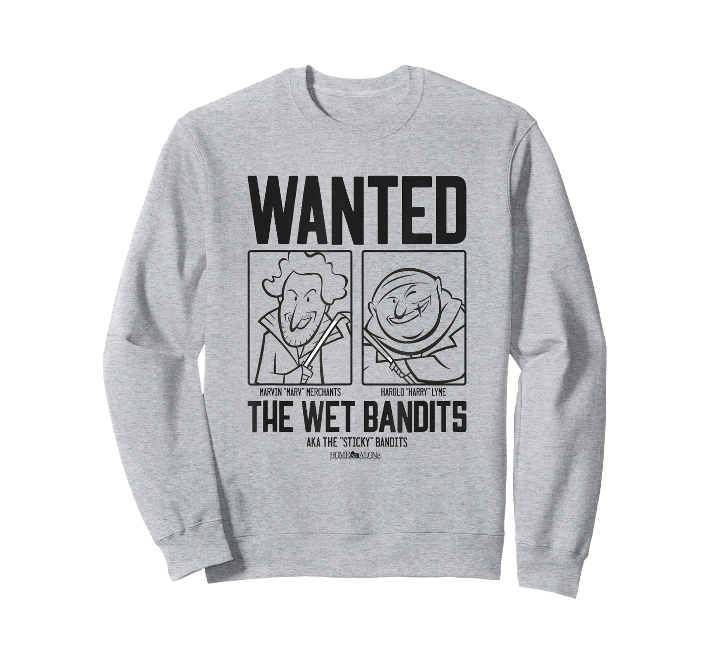 Home Alone Sketch Style Wet Bandits Poster T-Shirt