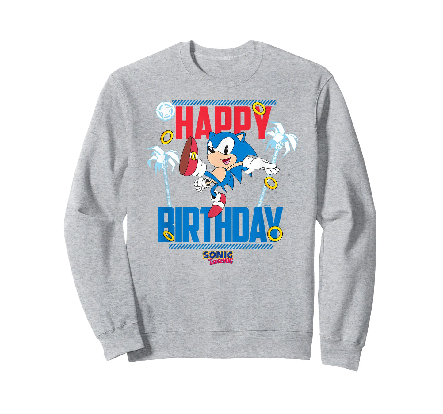 Sonic The Hedgehog Birthday Happy Birthday Sonic Big Poster T-Shirt