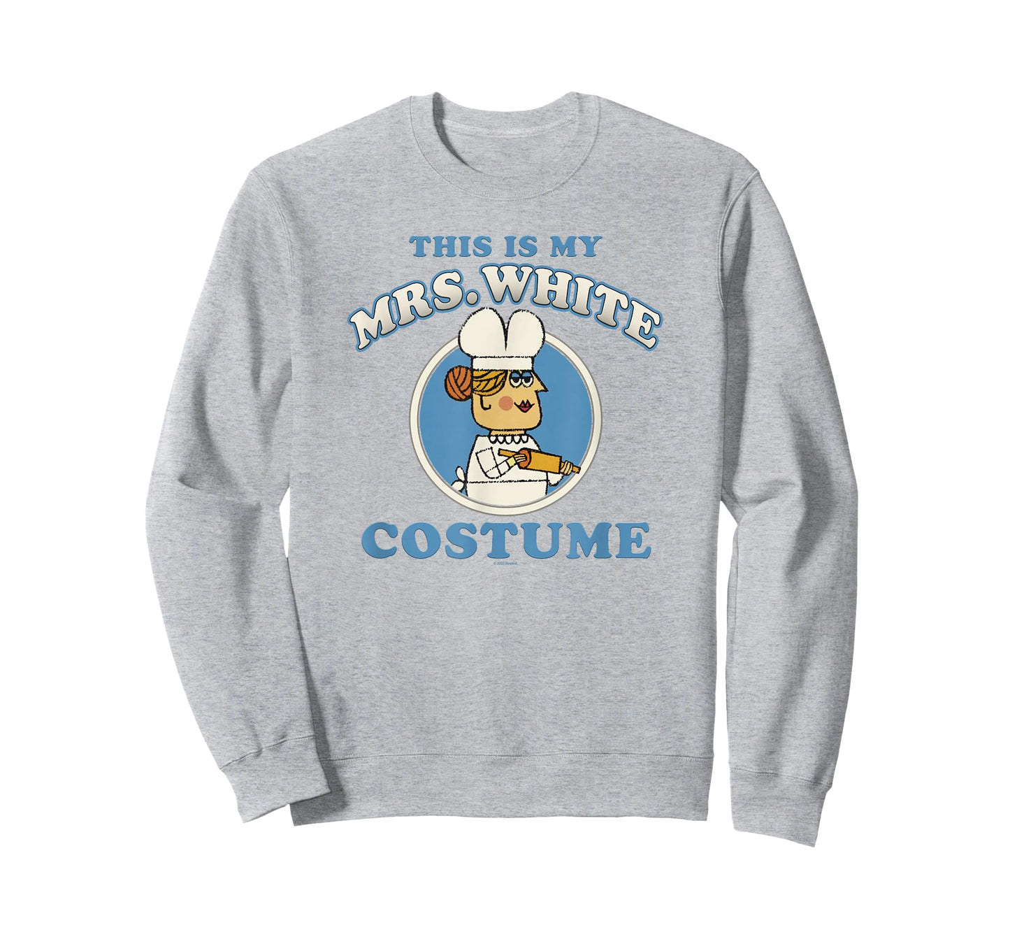 Clue This Is My Mrs. White Costume T-Shirt