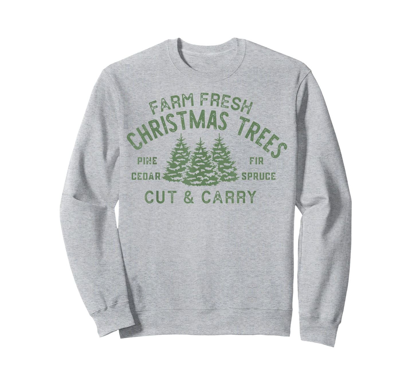 Farm Fresh Christmas Trees Shirt Vintage Merry Christmas T-Shirt