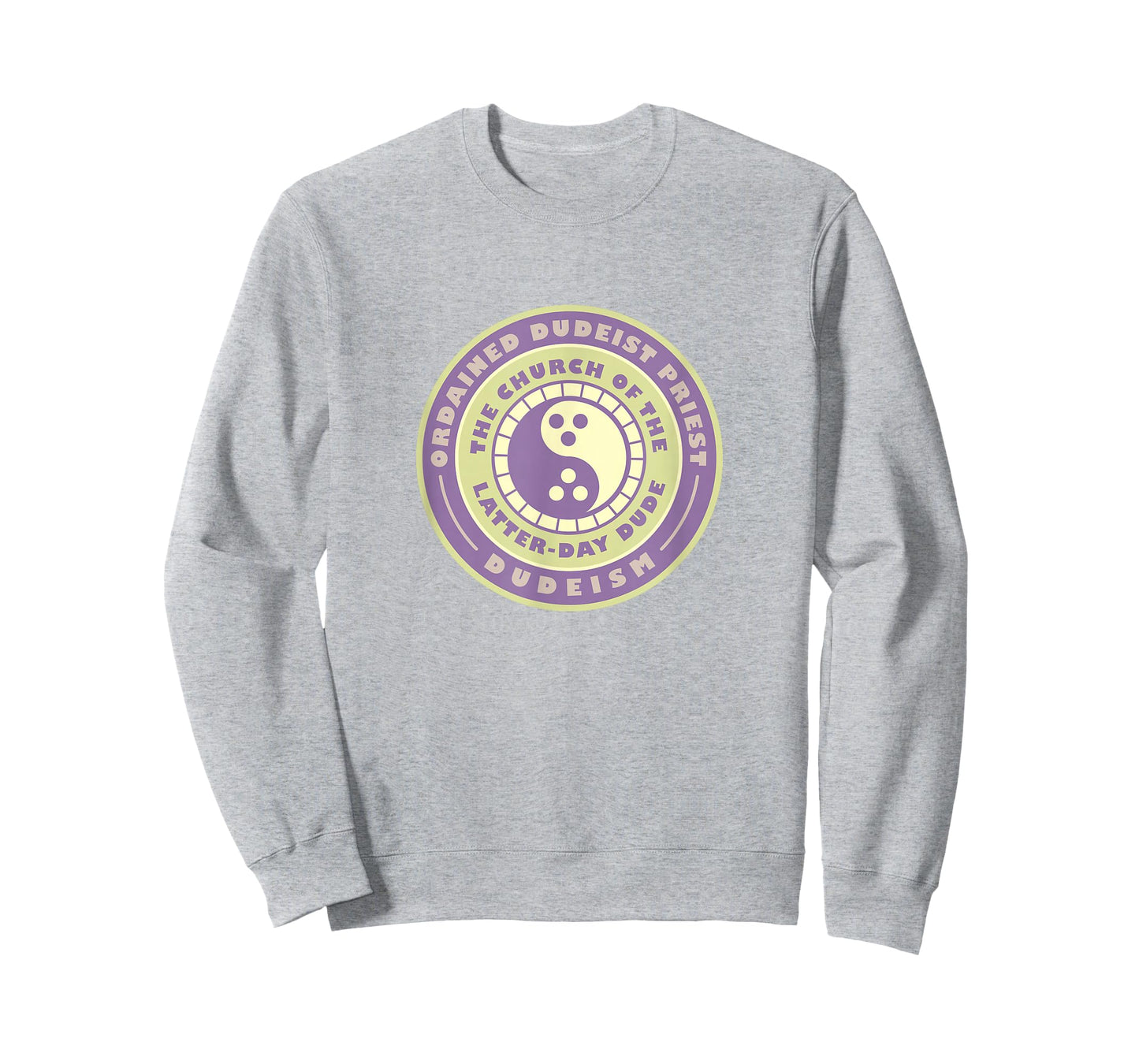 Ordained Dudeist Priest Emblem Tee Shirt T-Shirt