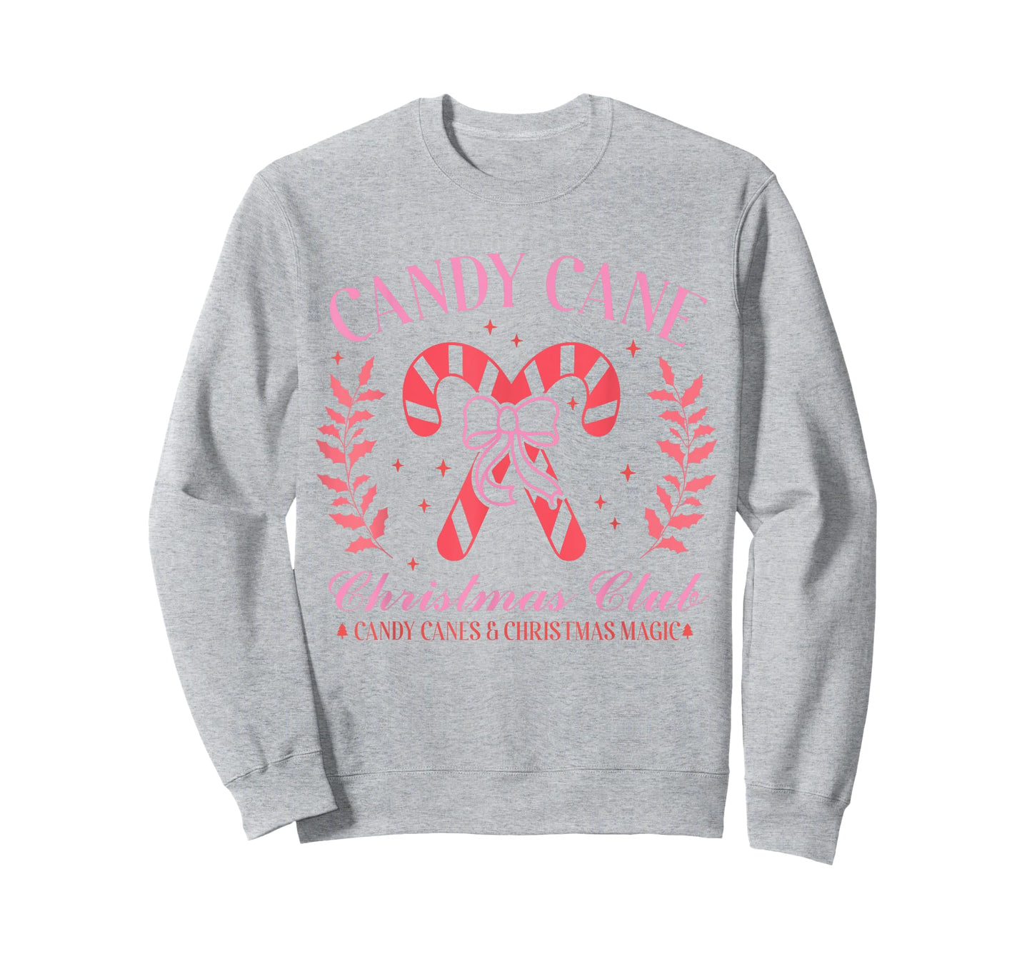 Candy Cane Christmas Club Shirt Festive Holiday Candy Canes T-Shirt