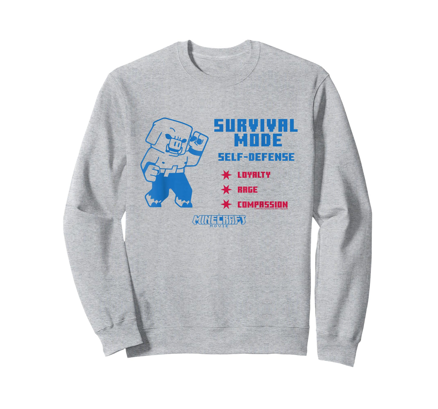 A Minecraft Movie Survival Mode Self-Defense School Ad T-Shirt