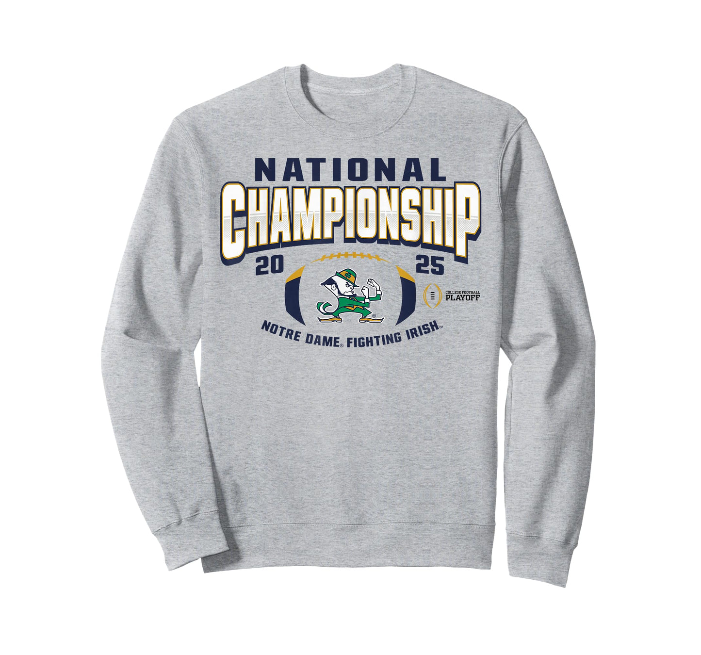 Notre Dame Fighting Irish National Championship 2025 Logo T-Shirt