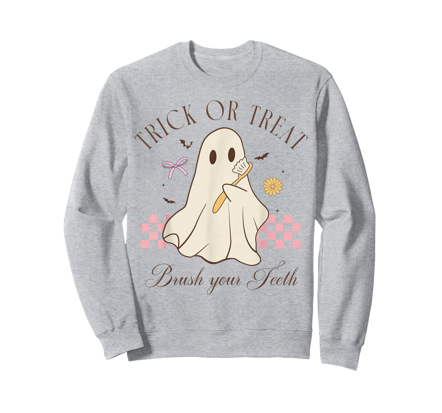 Trick Or Treat Brush Your Teeth Dental Hygienist Halloween T-Shirt