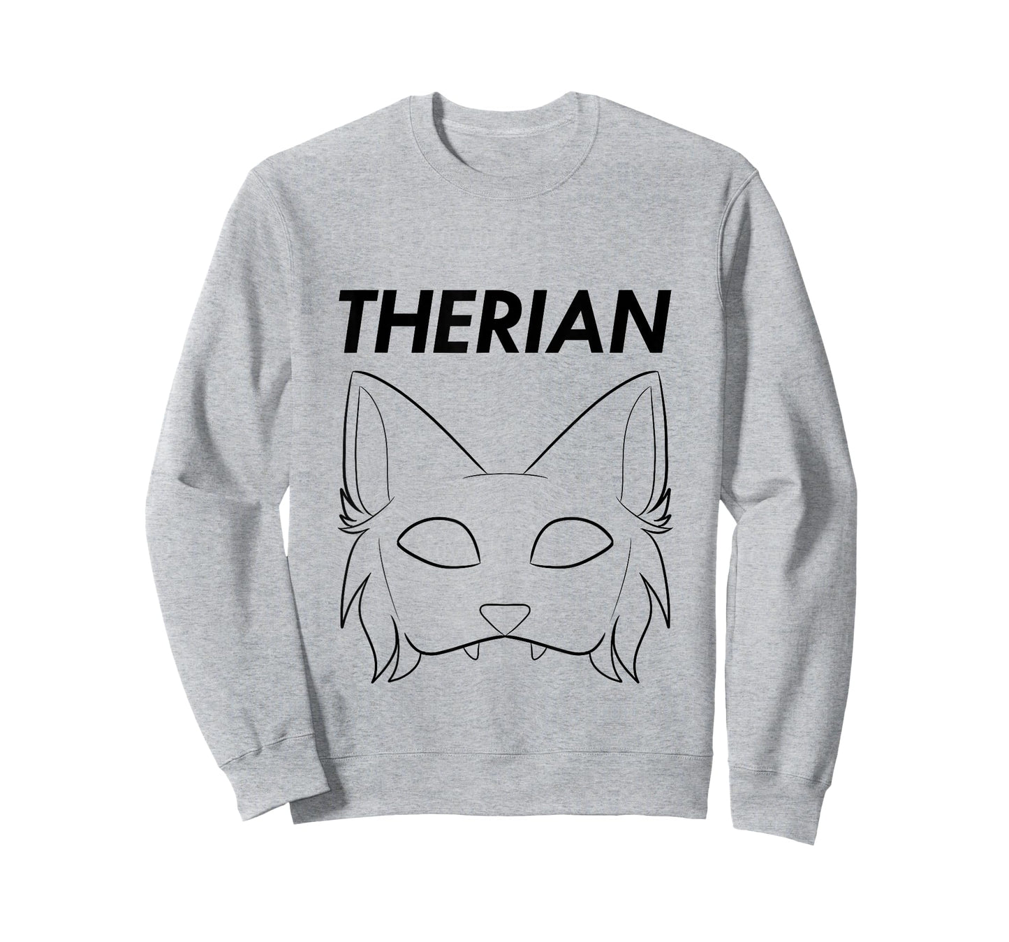 Therian Furry Animal Mask Wolf Cat Dog T-Shirt