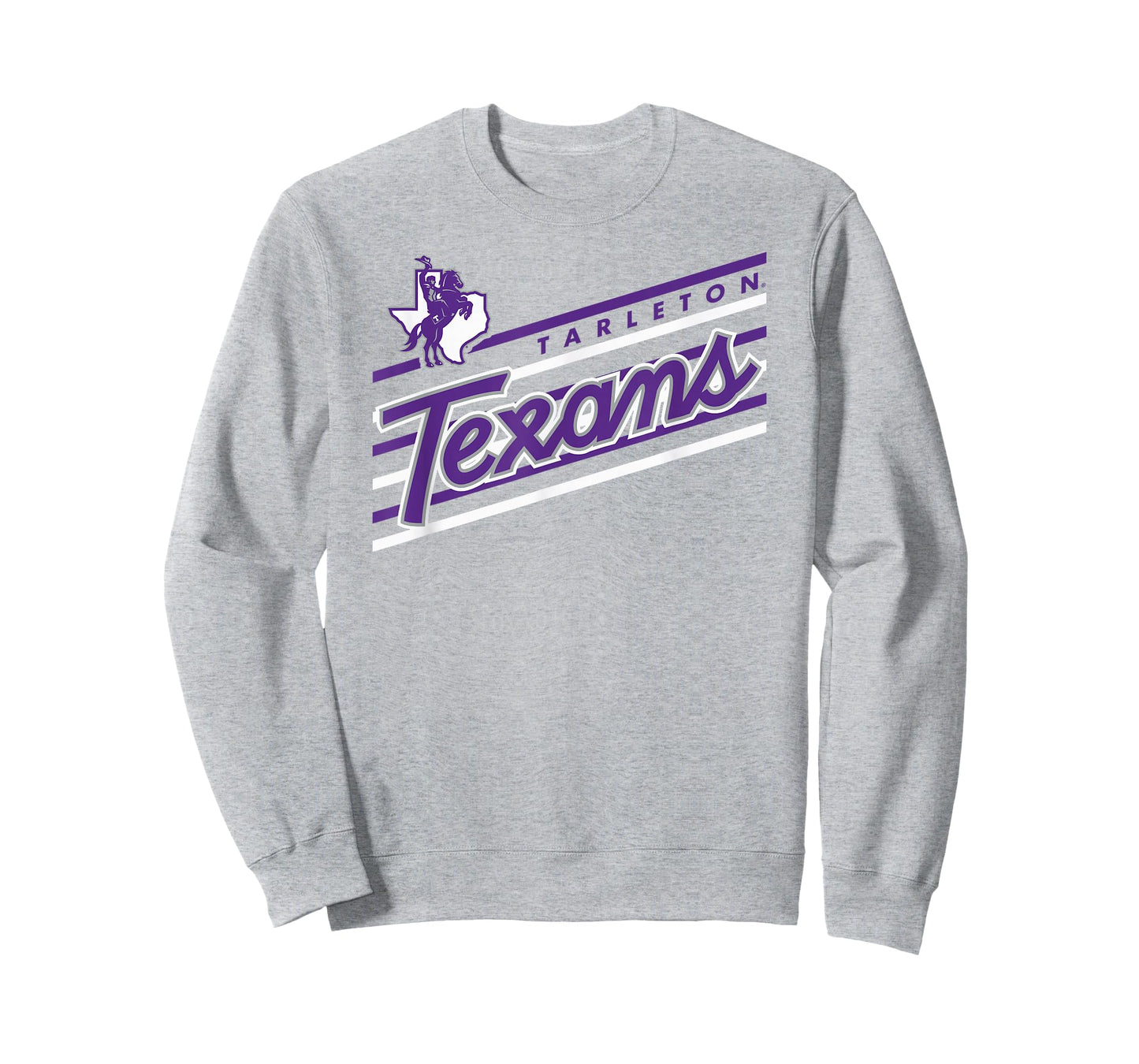 Tarleton State Texans Retro Performer Gray T-Shirt