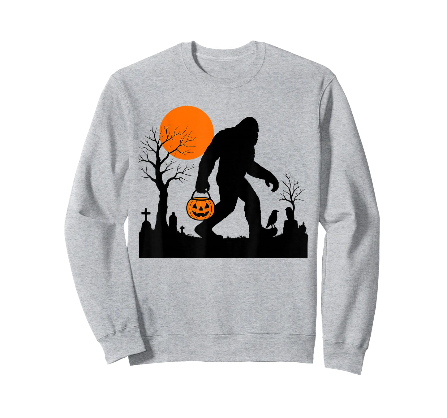 Funny Halloween Sasquatch Costume Bigfoot Scary Party T-Shirt
