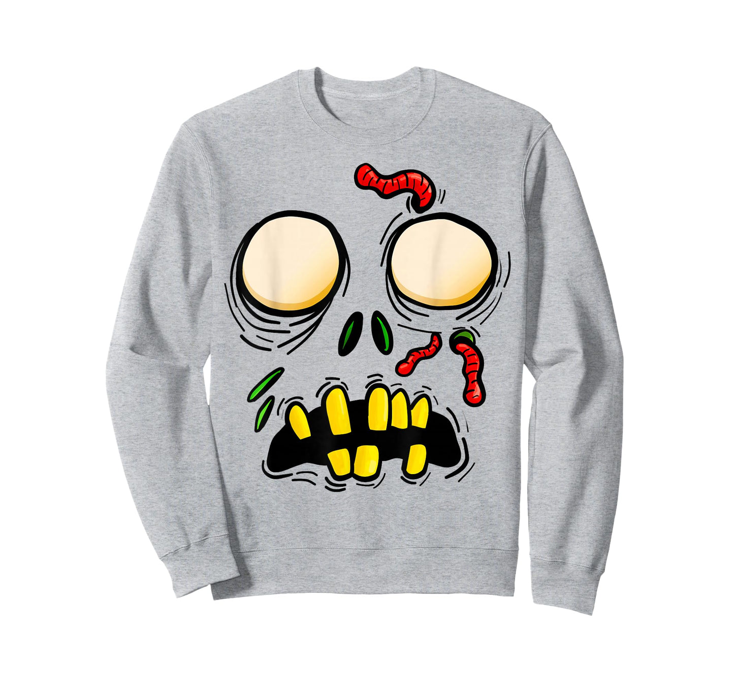 Zombie Face Halloween Costume Matching Family Men Women Kids T-Shirt