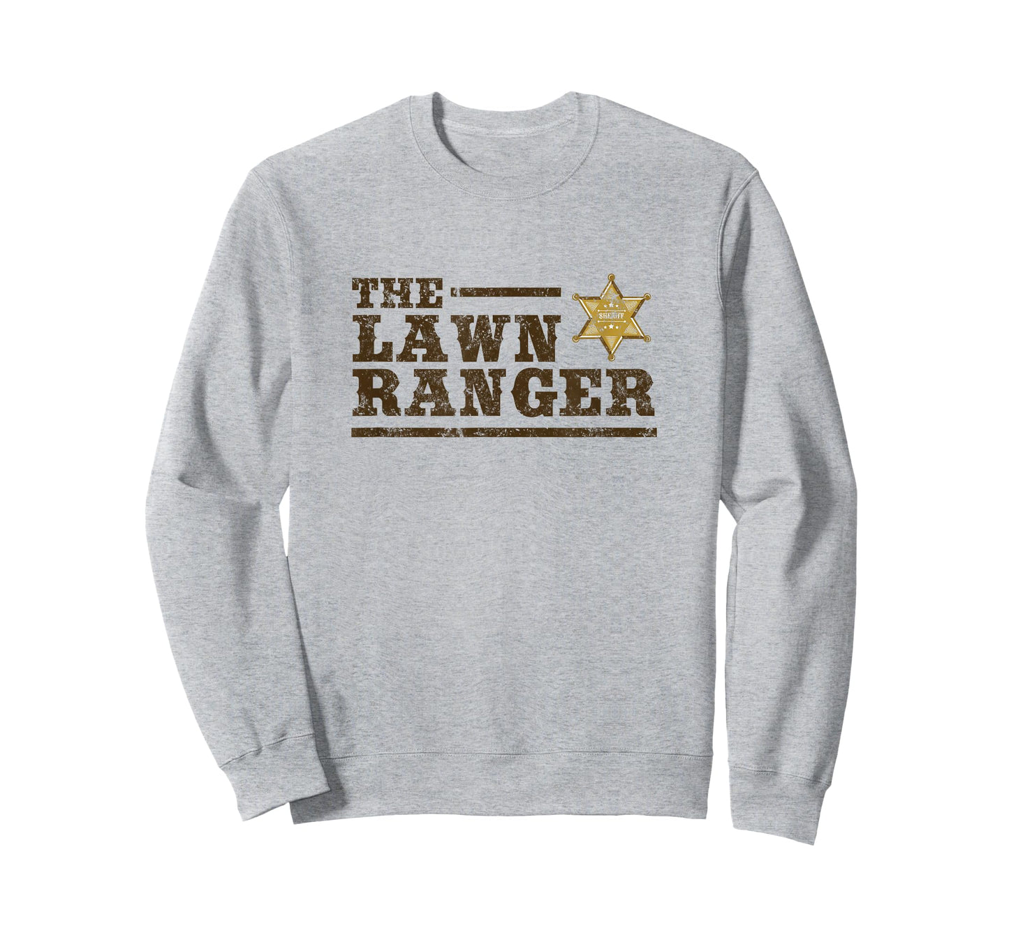 Lawn Ranger Grass Mower Mowing Father's Day Gardening T-Shirt