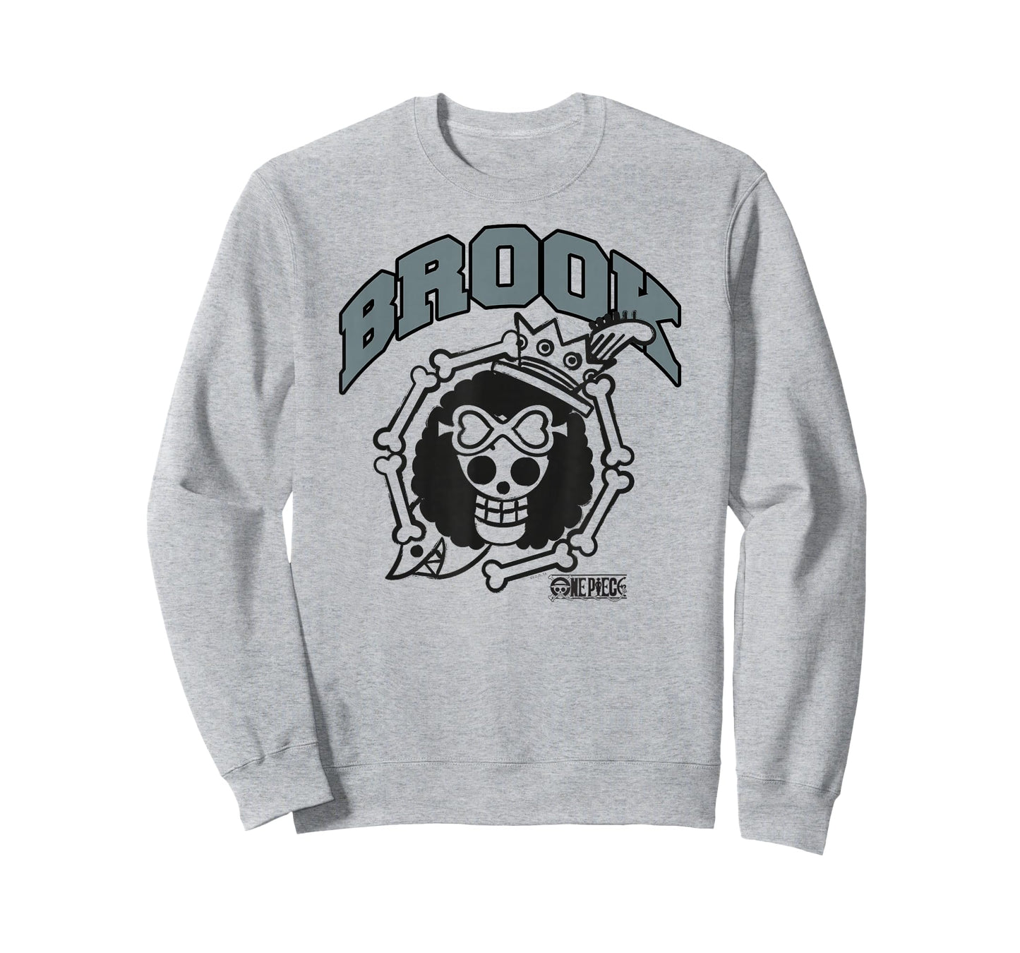 One Piece Anime Soul King Brook Jolly Rogers Icon T-Shirt