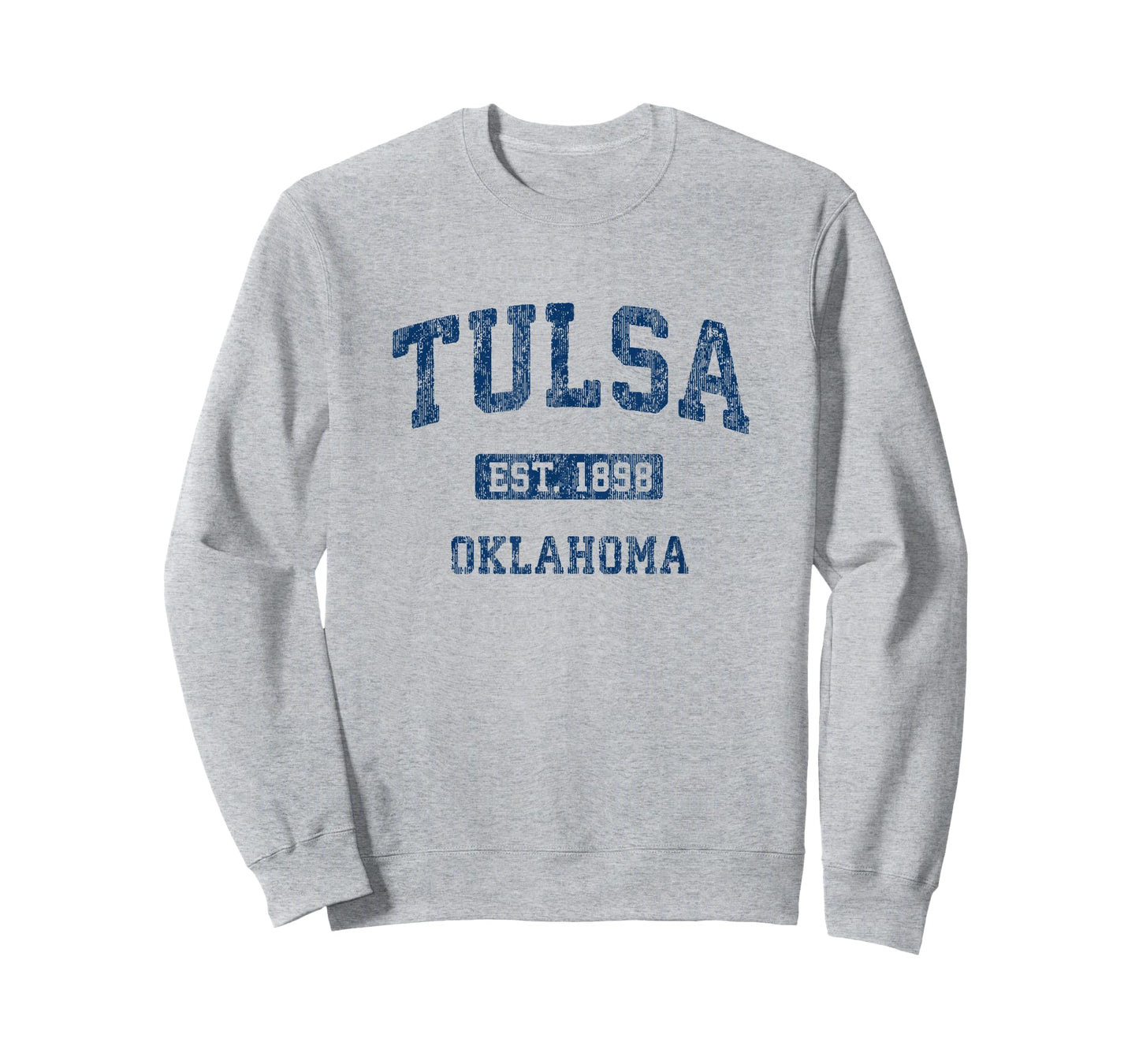 Tulsa Oklahoma OK Vintage Athletic Sports Design T-Shirt