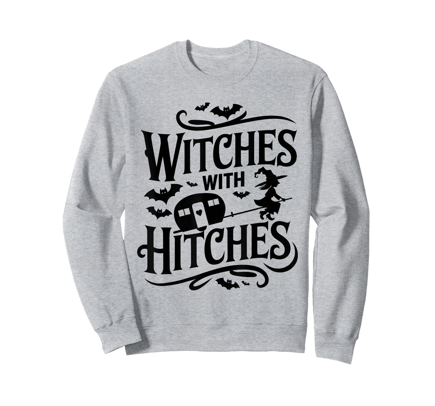 Witches With Hitches Funny Halloween Camping Witches T-Shirt