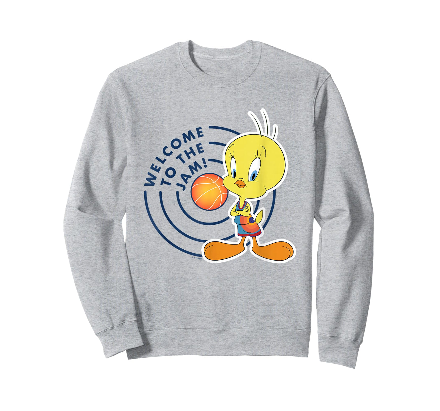 Space Jam 2 Welcome To The Jam Tweety Bird Big Chest Poster T-Shirt
