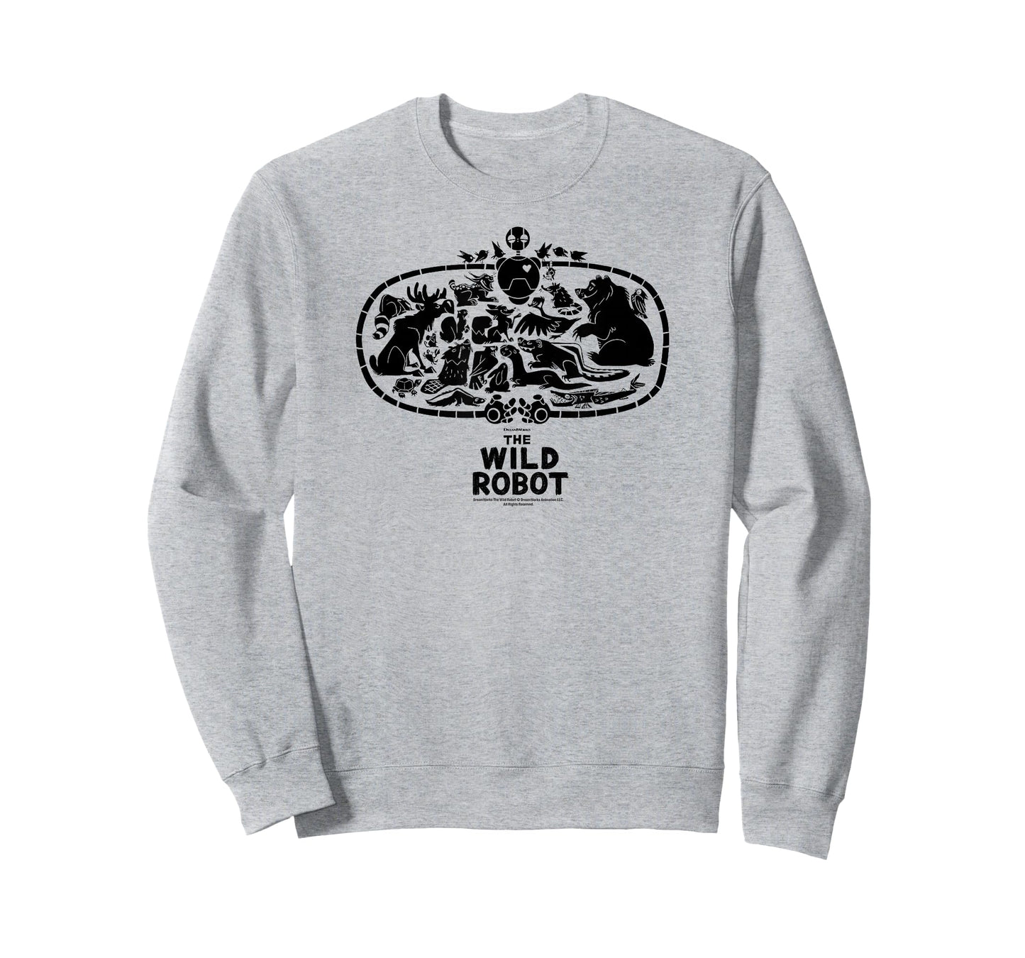 DreamWorks The Wild Robot Group Hug T-Shirt