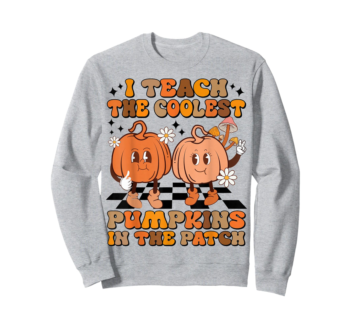 I Teach The Coolest Pumpkins In The Patch Teacher Halloween T-Shirt