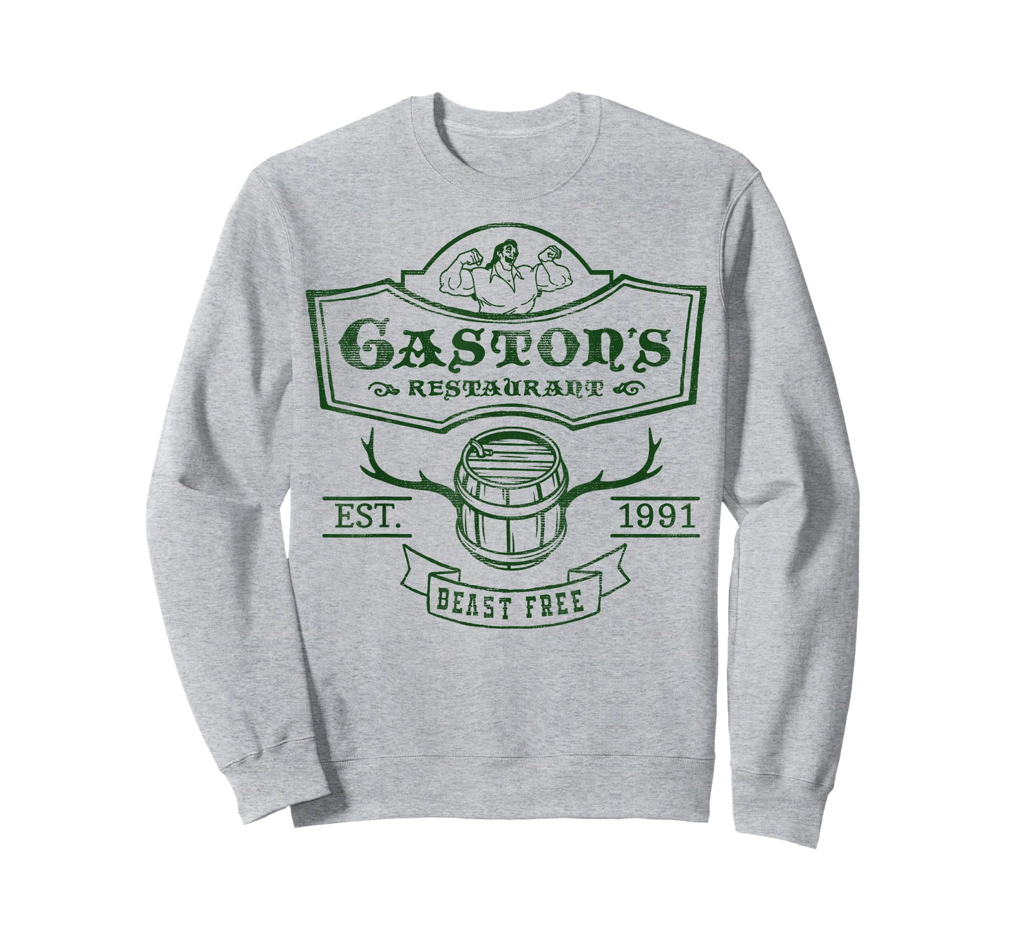 Disney Beauty and the Beast Gaston's Pub Graphic T-Shirt T-Shirt