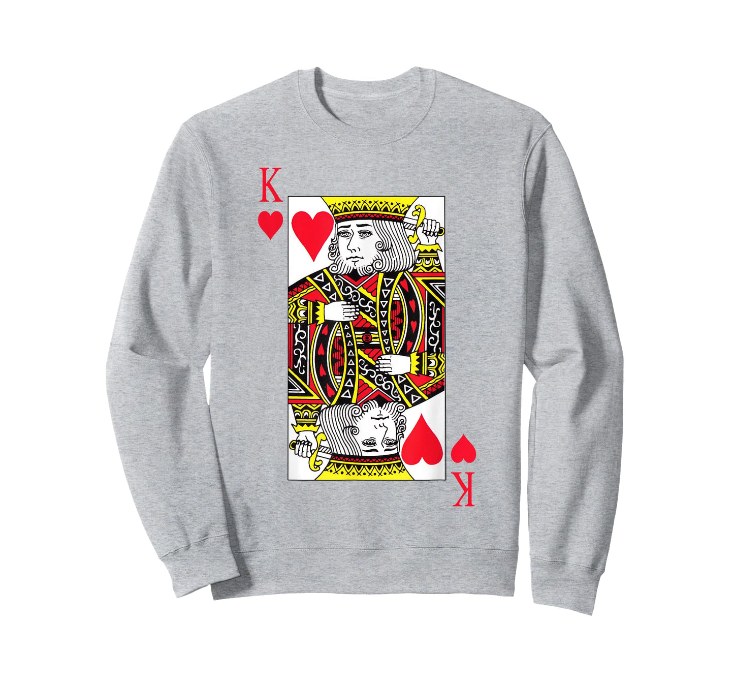 King of hearts Costume Blackjack Cards Poker 21 K Tee T-Shirt