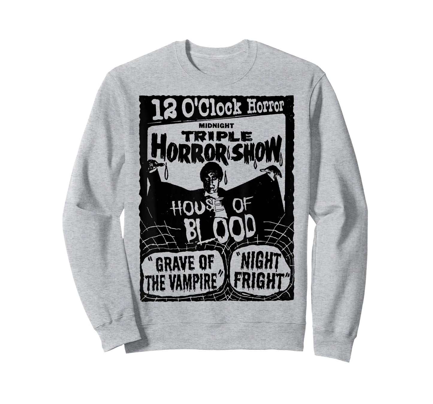 House of Blood Vampire Gothic Vintage Horror Movie Monster T-Shirt