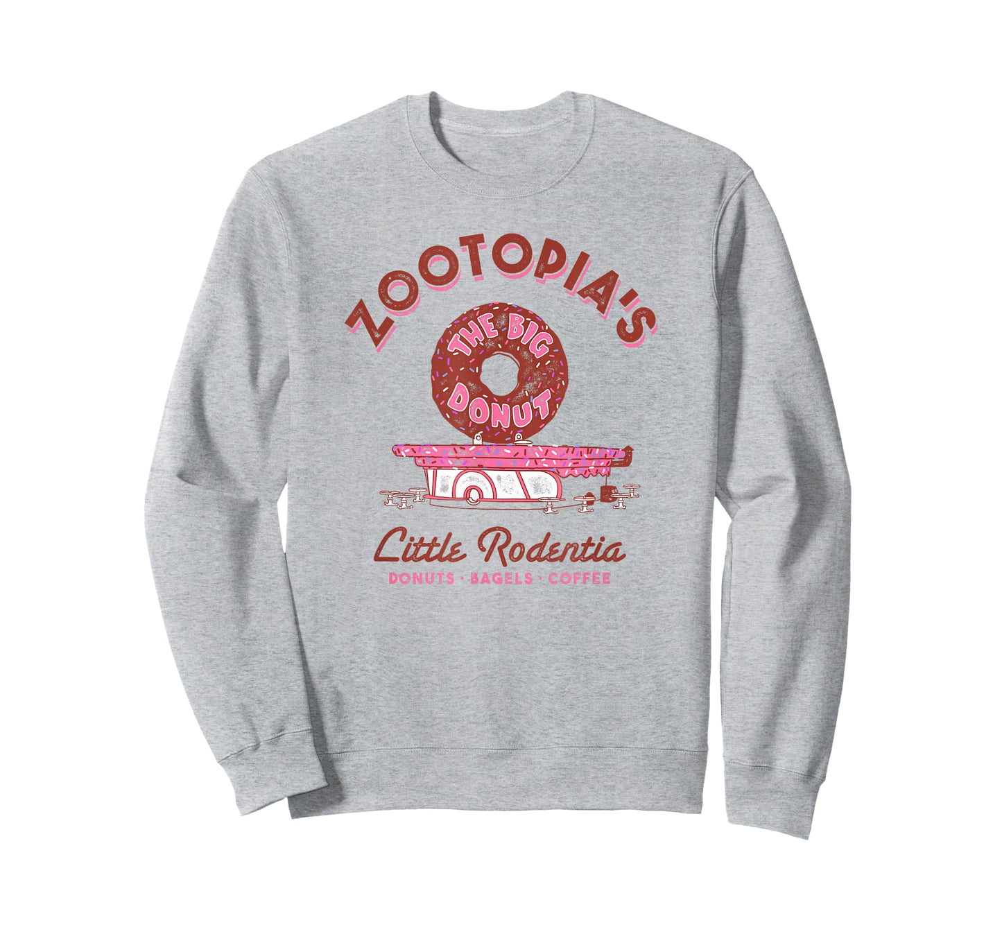 Disney Zootopia The Big Donut Coffee Shop T-Shirt