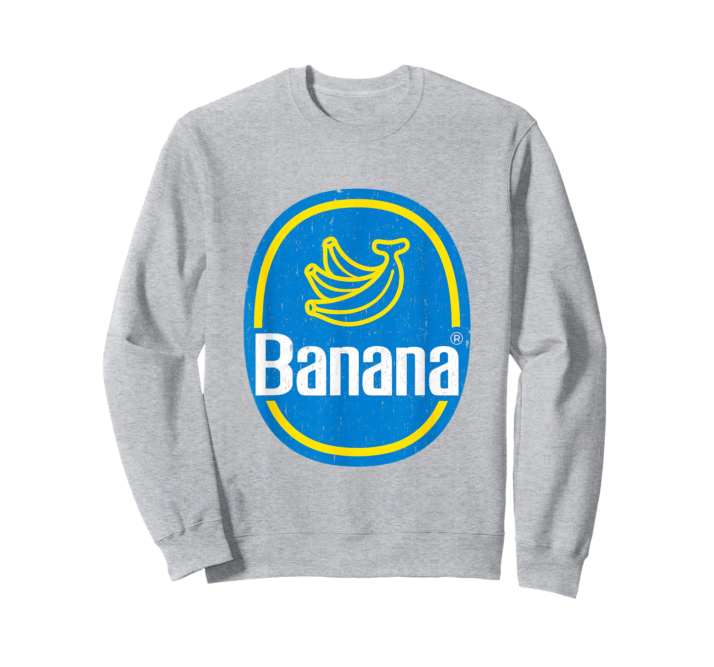 Yellow Banana Sticker Fruit Lazy DIY Easy Halloween Costume T-Shirt