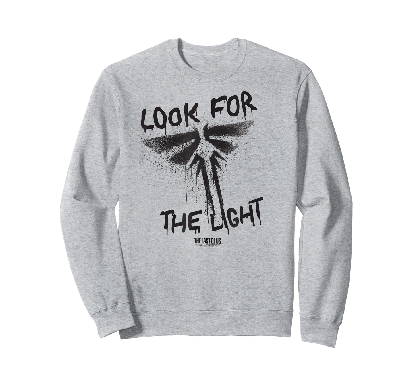 The Last of Us Look for the Light Firefly Spray Paint Game T-Shirt