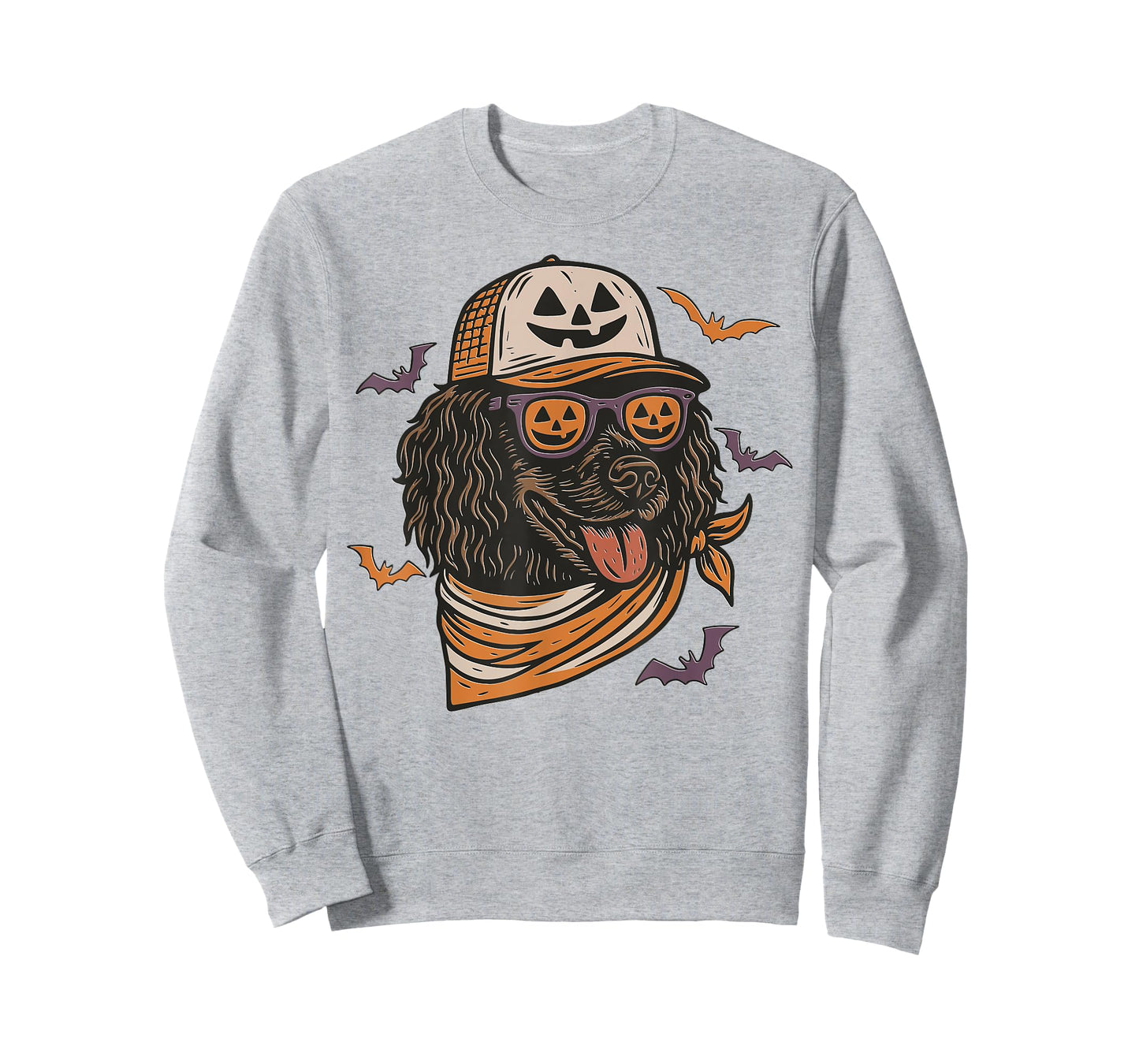Halloween Cool Dog Boykin Spaniel Sunglasses Dog Mom Dad T-Shirt