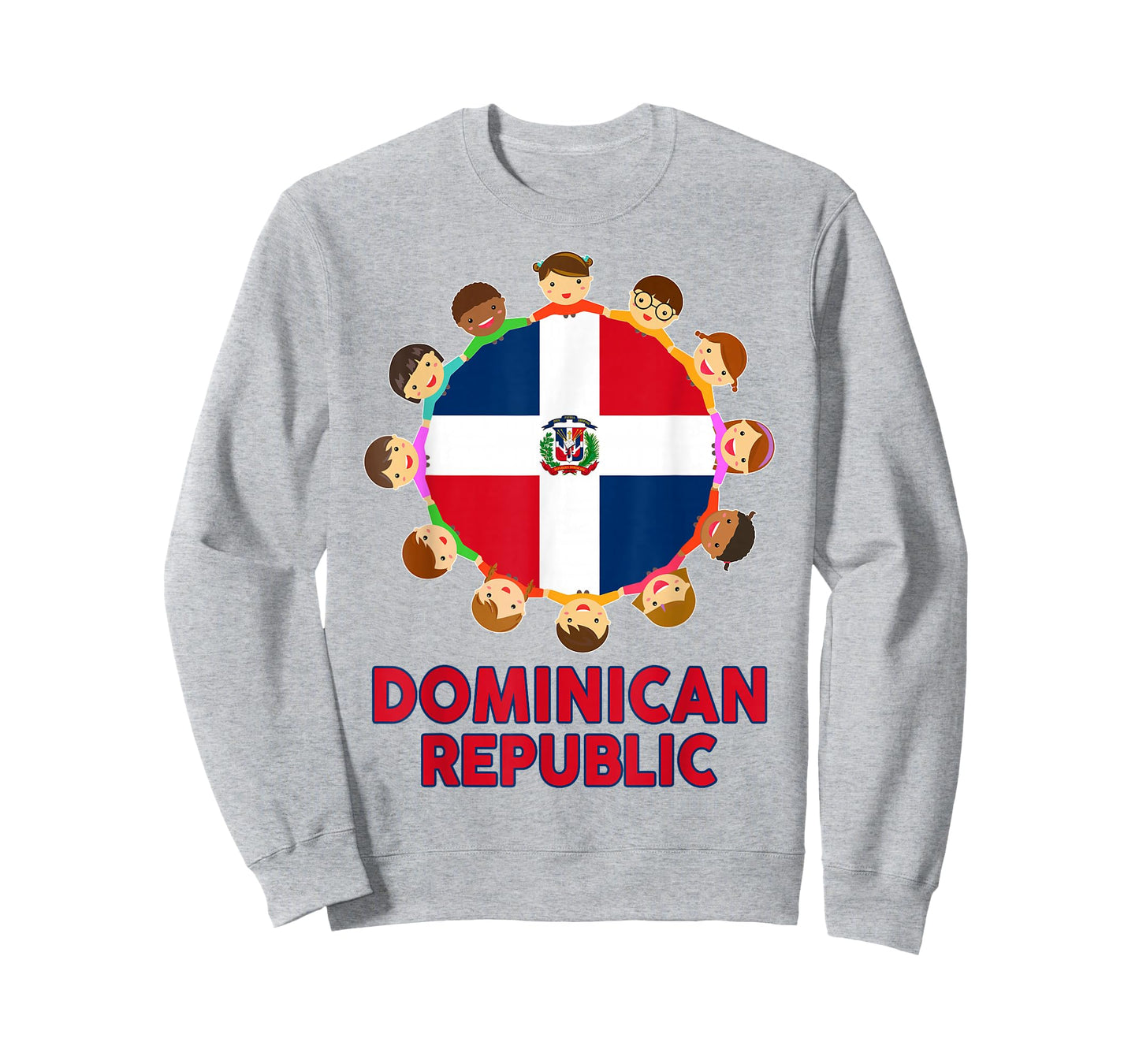 Toddler Dominican-Shirt Republic Flag Hispanic Heritage Kids T-Shirt