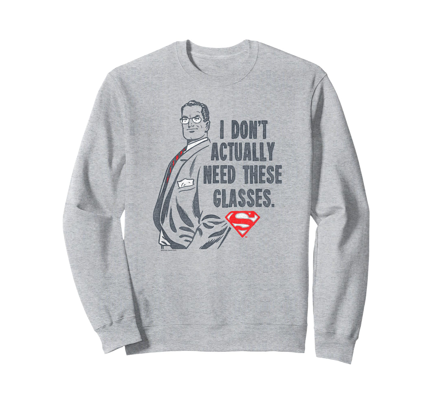 Superman Don't Need Glasses T Shirt T-Shirt