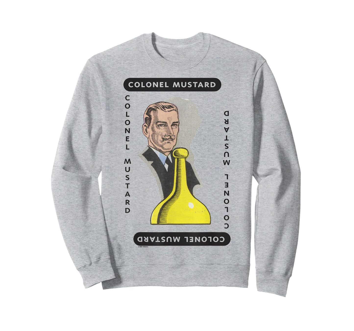 Clue Colonel Mustard Playing Card Halloween Costume T-Shirt