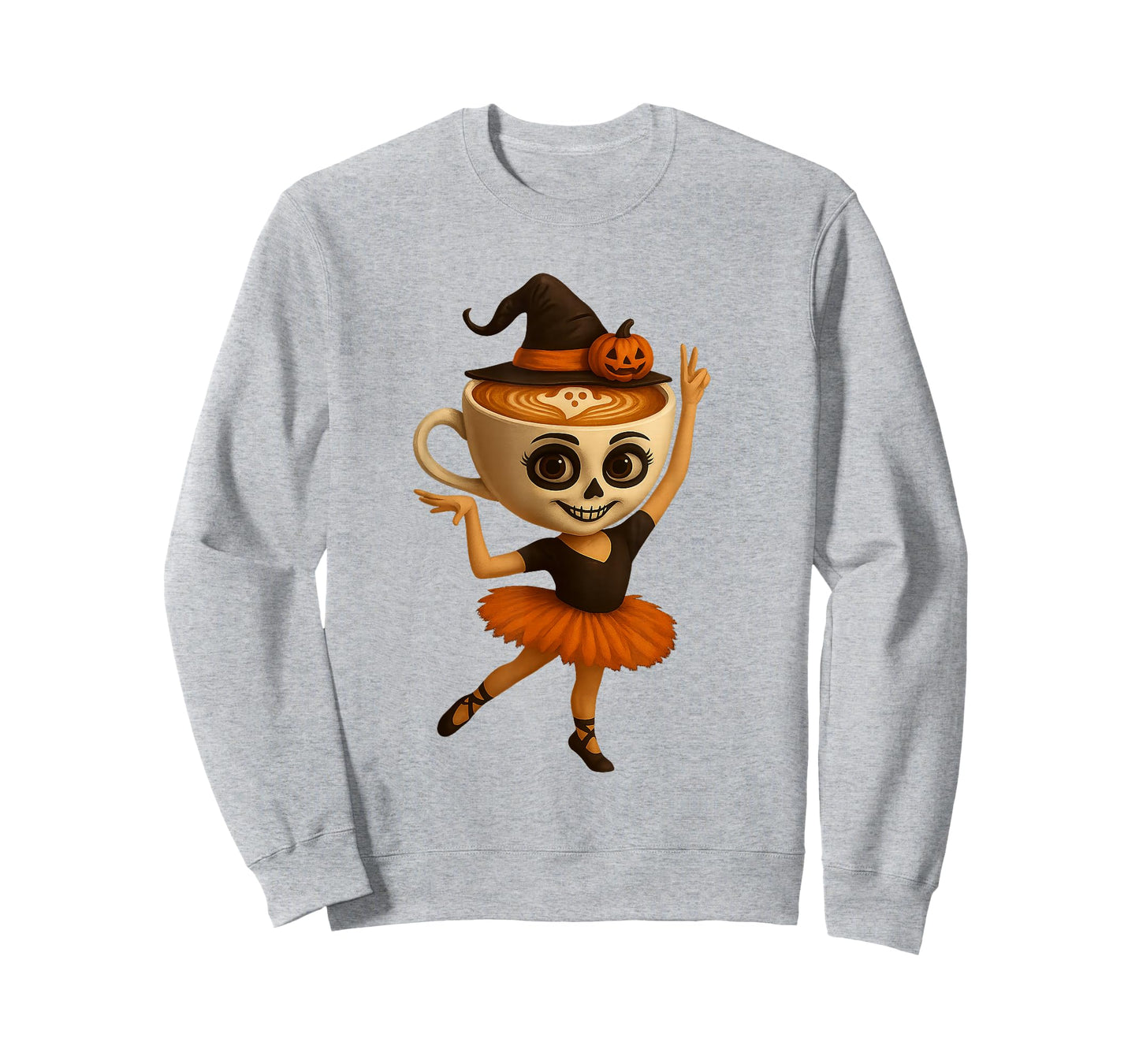 Ballerina Cappuccina Italian Brainrot Meme Halloween T-Shirt