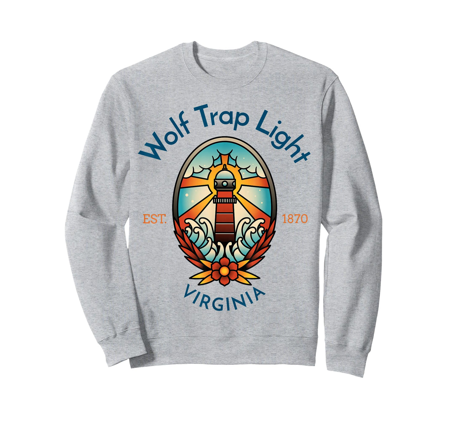 Wolf Trap Light Lighthouse Virginia T-Shirt