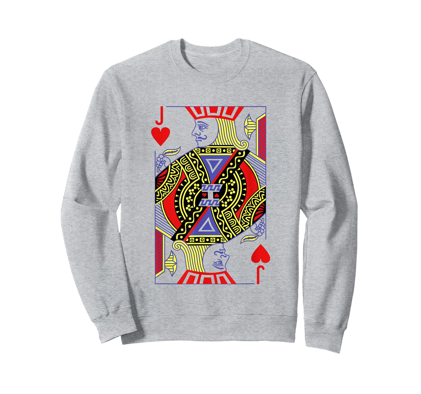 Jack Of Hearts Royal Flush Costume Halloween Playing Cards T-Shirt