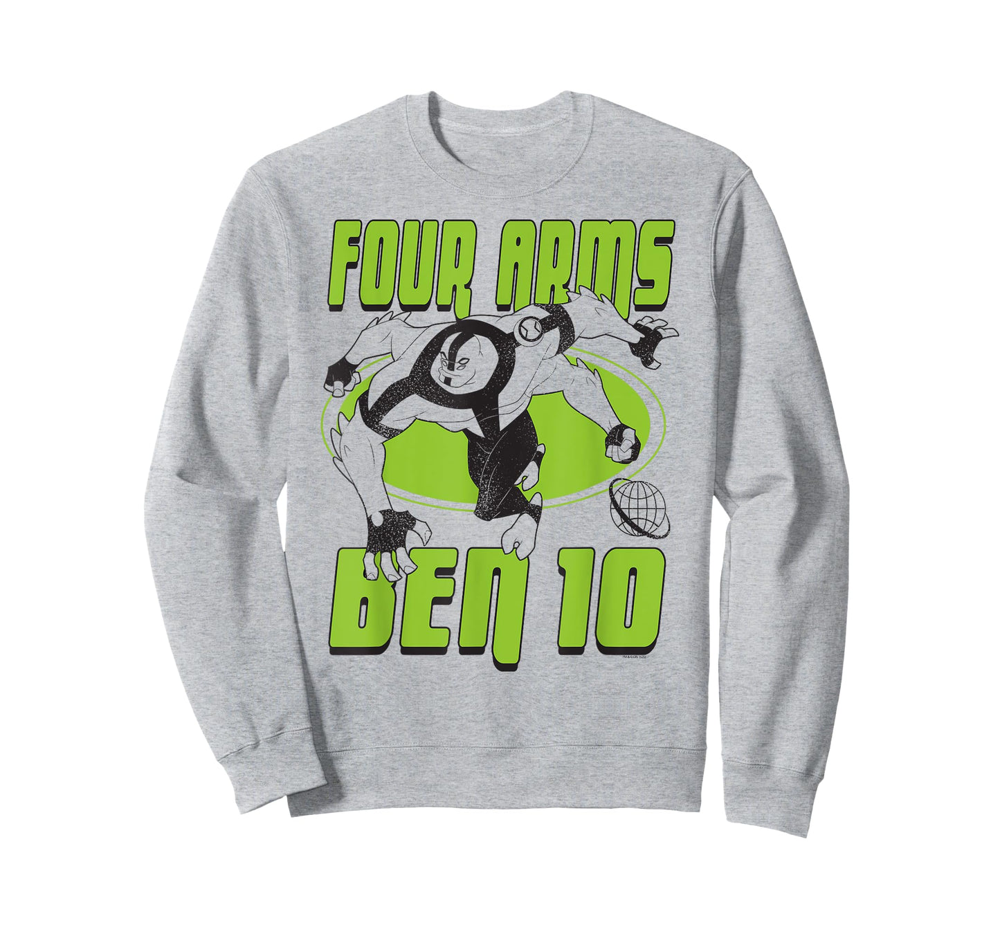 Ben 10 Four Arms Alien Cartoon T-Shirt