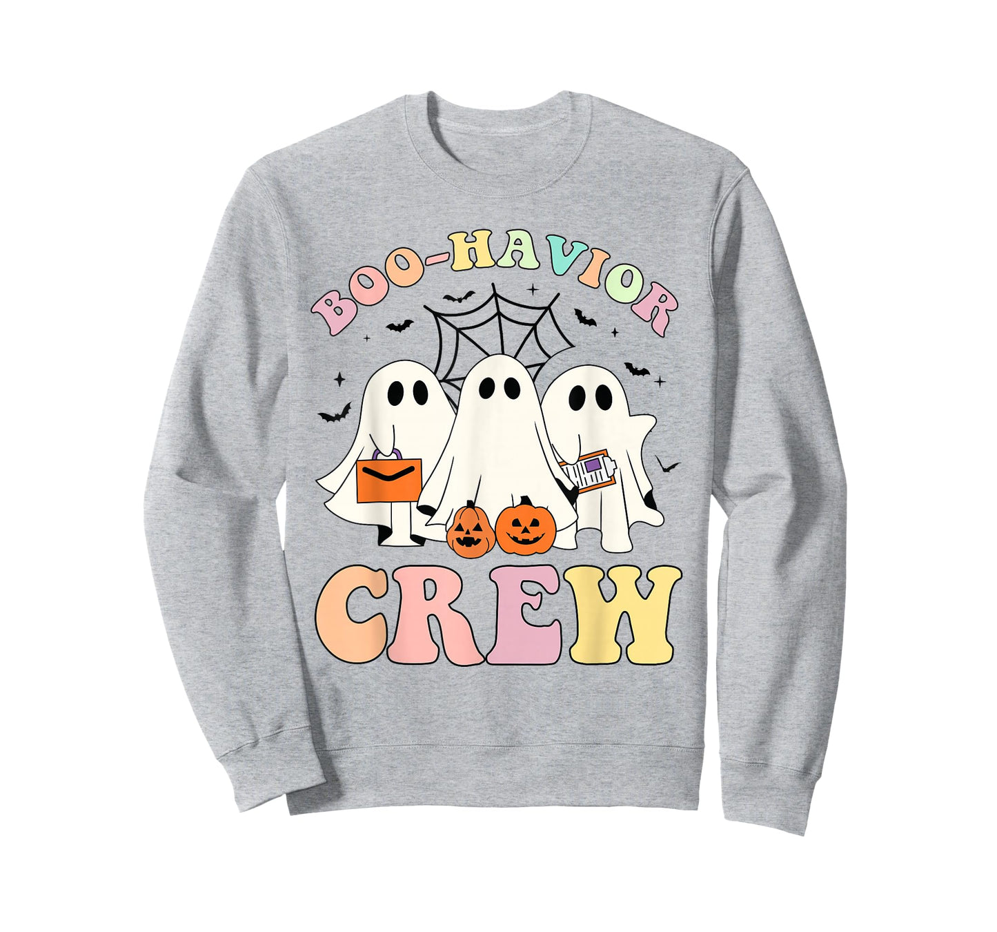Boo-Havior Crew Behavior Analyst Cute Ghost RBT Halloween T-Shirt