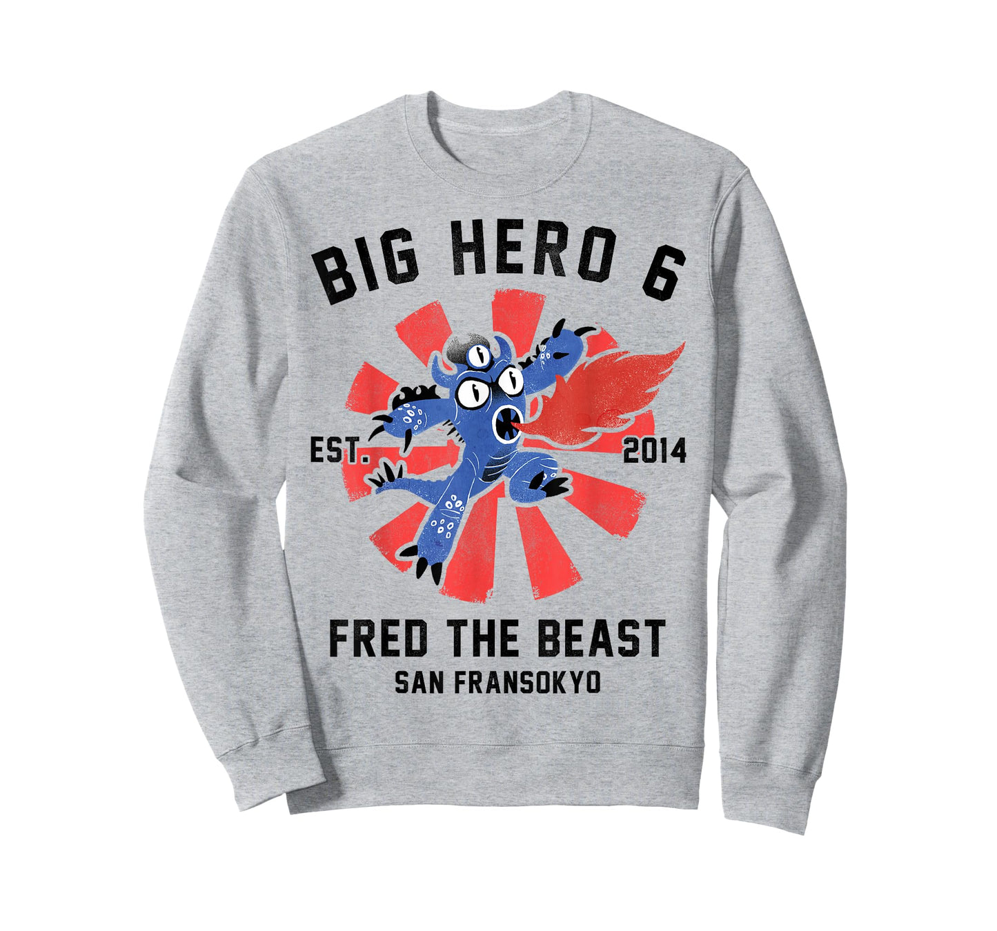 Disney Big Hero 6 Fred The Beast Poster Graphic T-Shirt T-Shirt