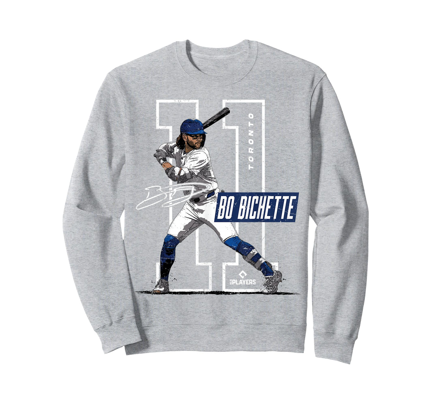 License Champs | Bo Bichette Toronto Blue Unisex-Kids Baseball Fan T-Shirt