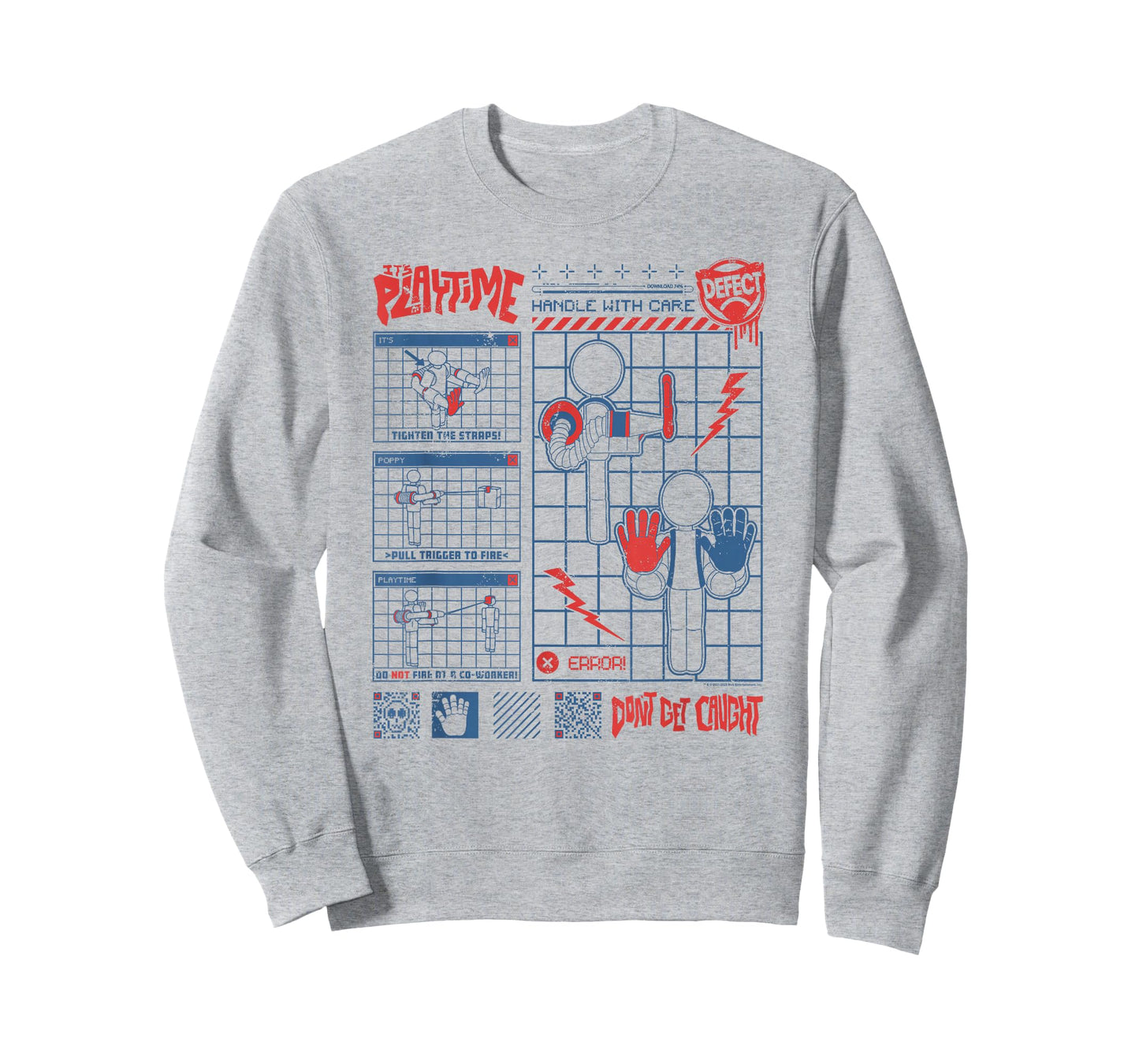 Poppy Playtime It's Playtime Player Instruction Manual T-Shirt