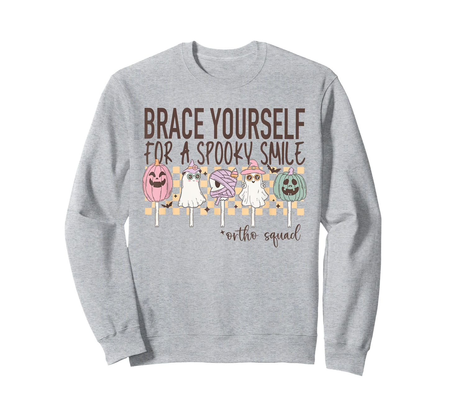 Women Ortho Squad Halloween Ghosts Orthodontist Assistant T-Shirt
