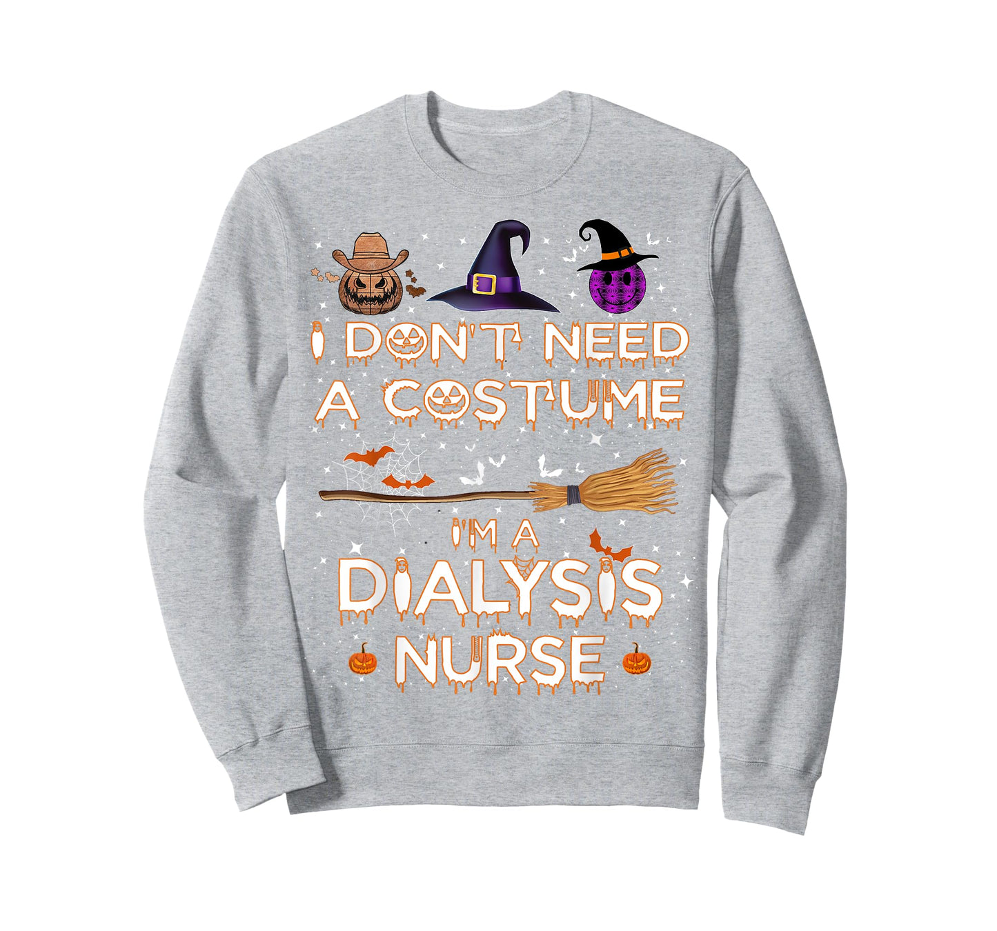 Scary Dialysis Nurse Halloween Costume 2023 Dialysis Nurse T-Shirt