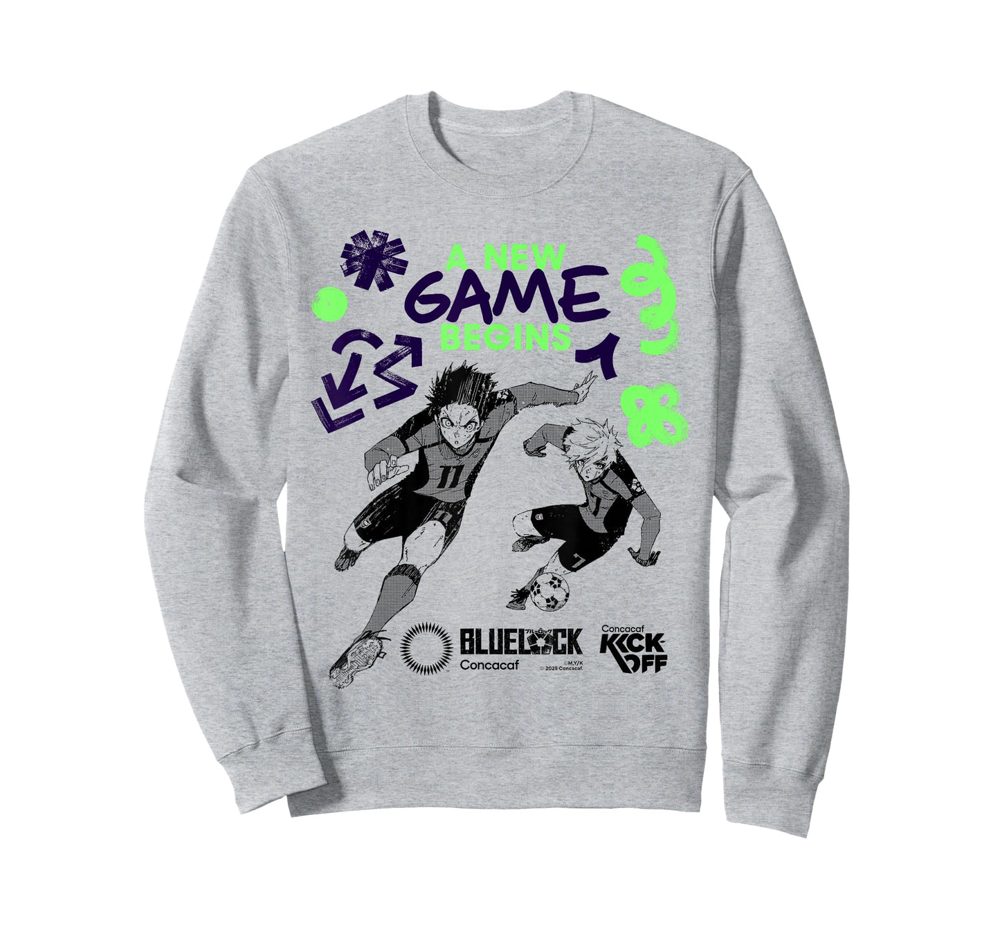 Blue Lock x Concacaf - “Isagi & Nagi Kick Off” T-Shirt