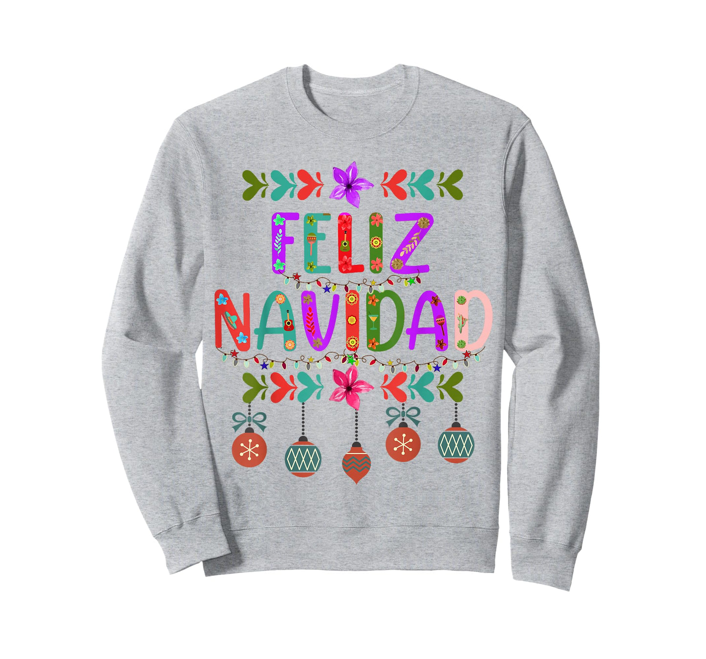 Feliz Navidad Matching Family Spanish Christmas Mexican Xmas T-Shirt