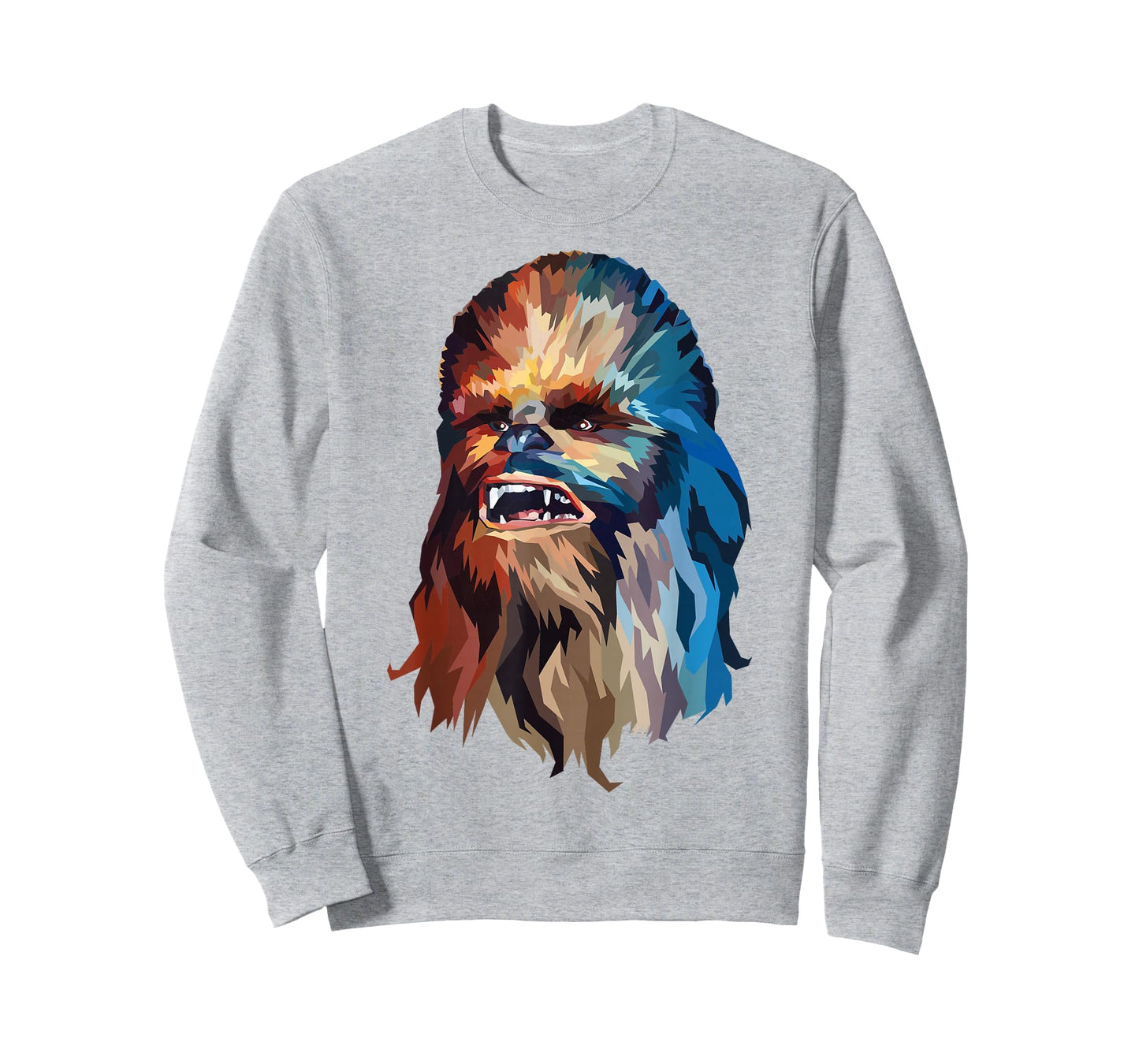 Star Wars Chewbacca Awesome Geometric Style Chewie Portrait T-Shirt