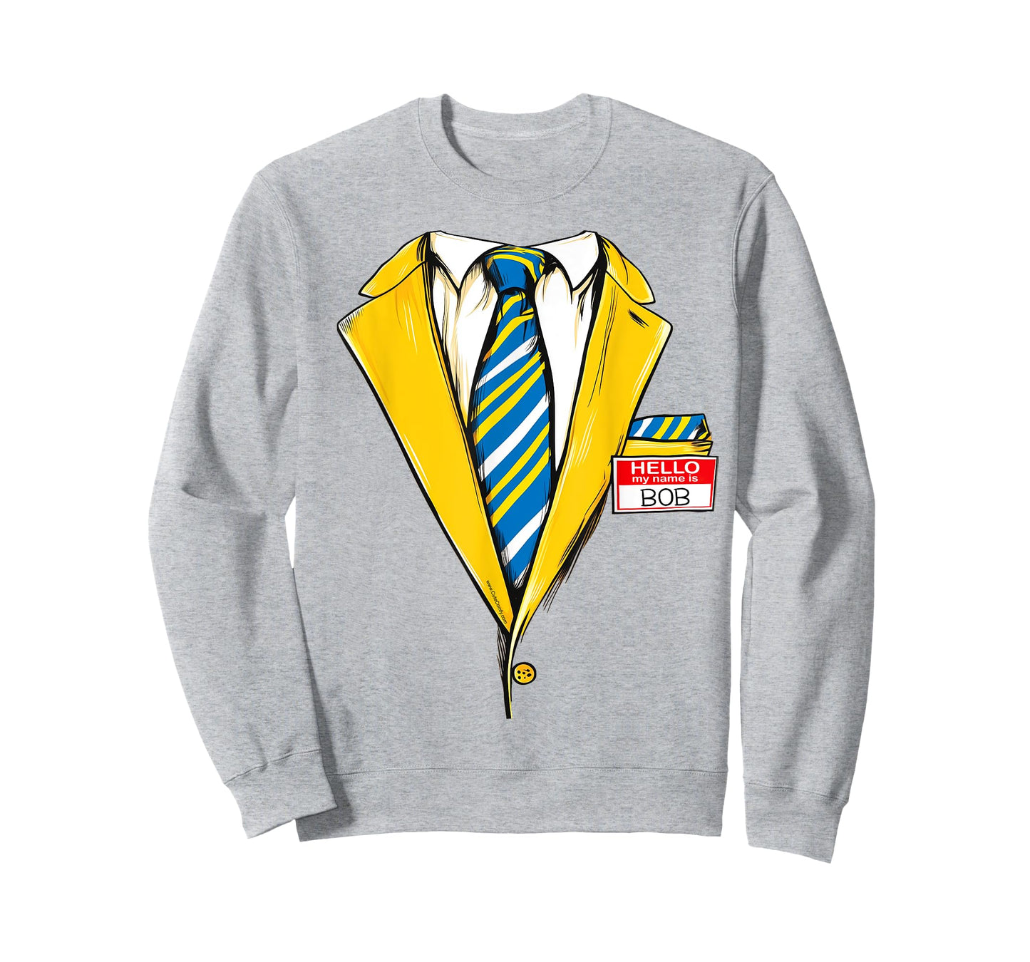 Yellow Bob Funny Halloween Costume Zombie Tuxedo Suit Tux T-Shirt