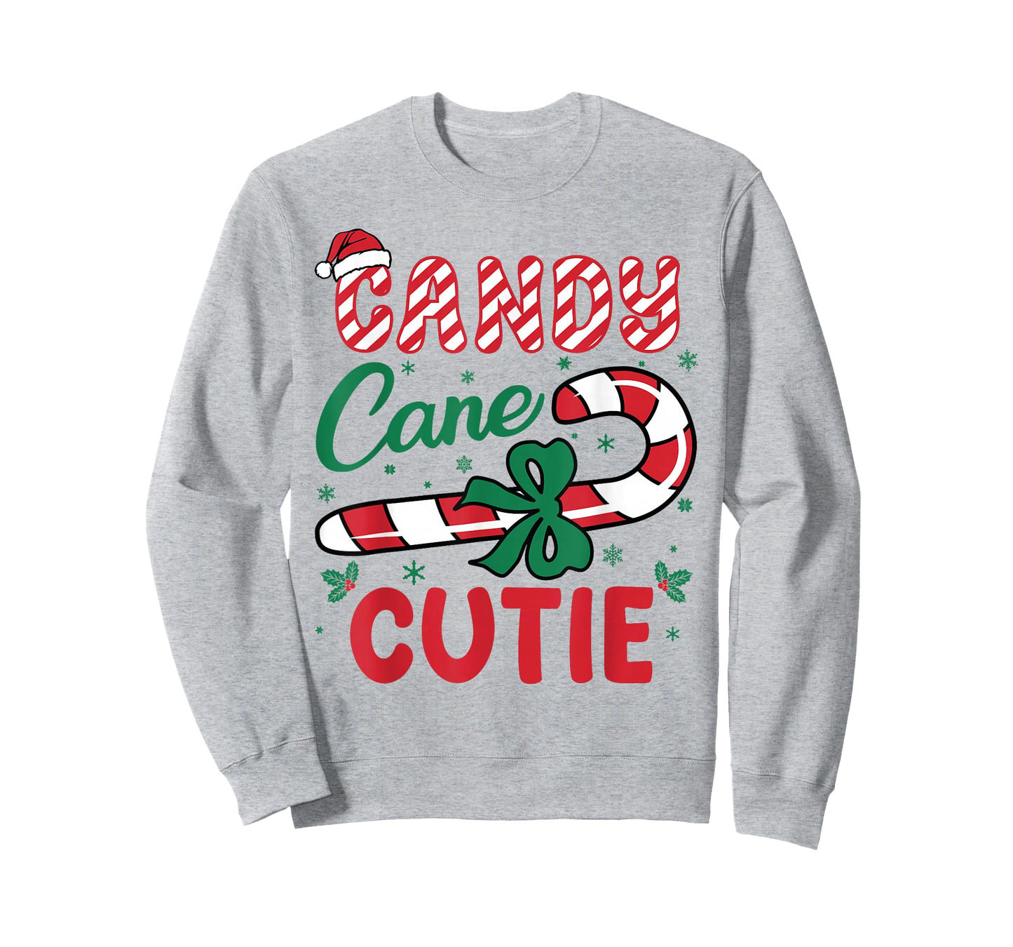 Candy Cane Cutie Funny Christmas Holiday Boys Toddlers kids T-Shirt