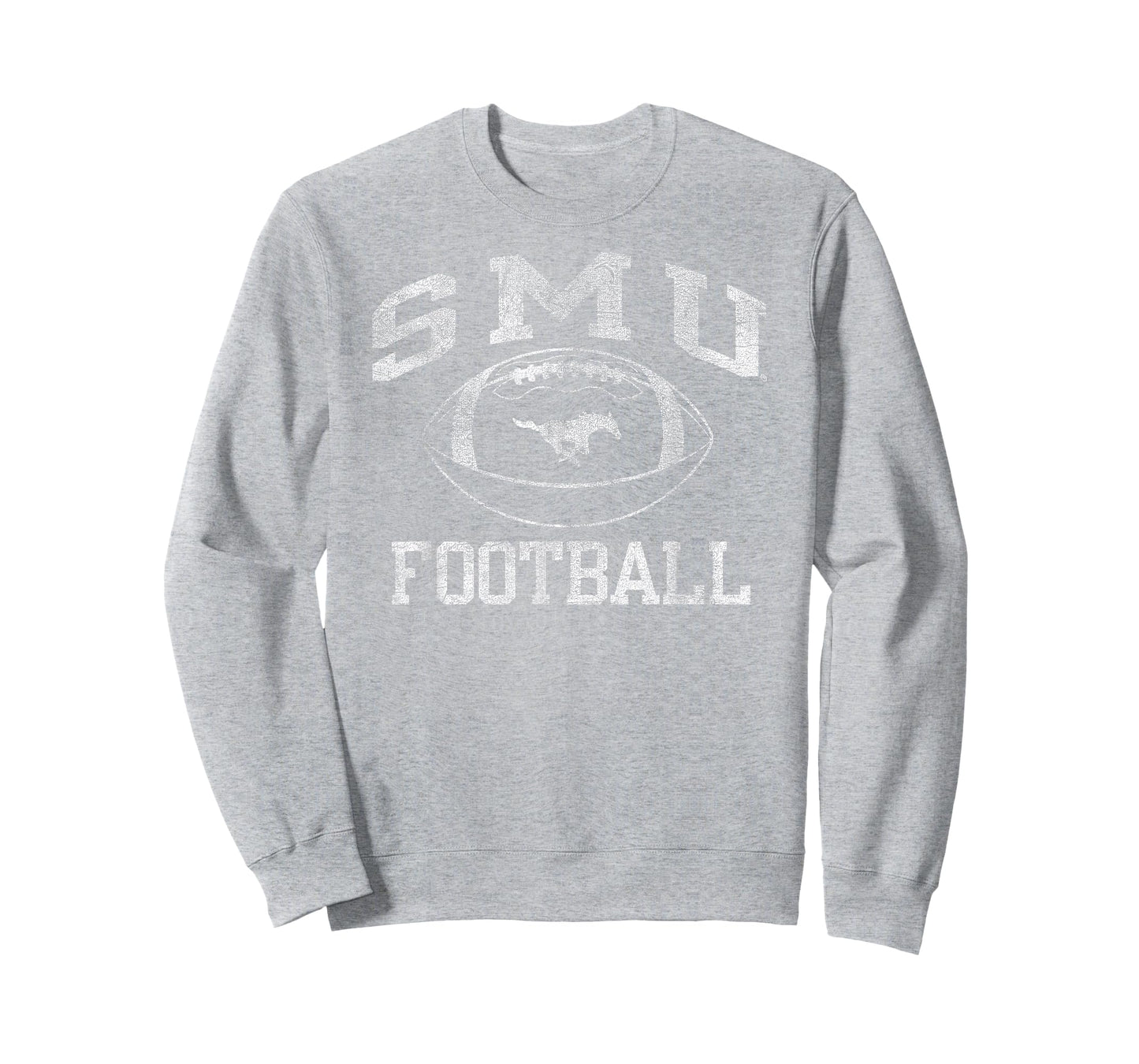 SMU Mustangs Football Intensity Red Officially Licensed T-Shirt