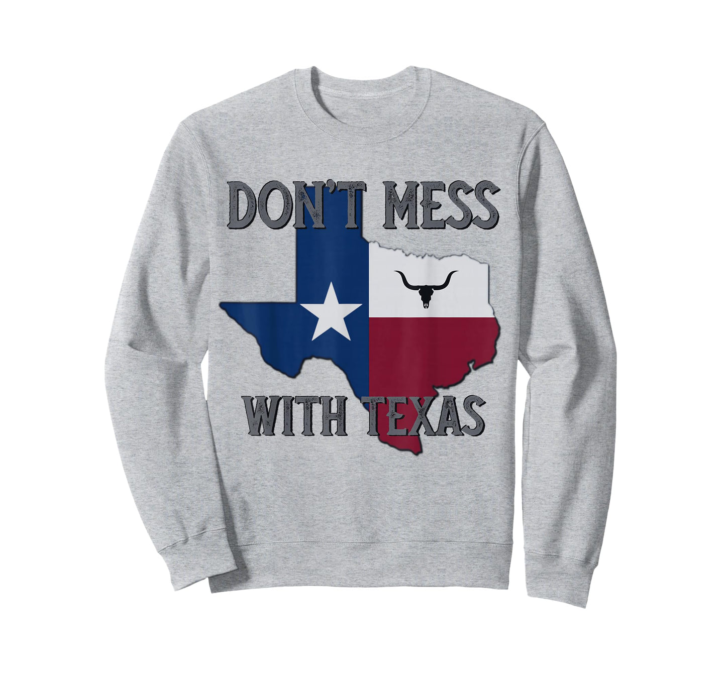Texas Don't Mess with Vintage Texas Longhorn Lone Star State T-Shirt