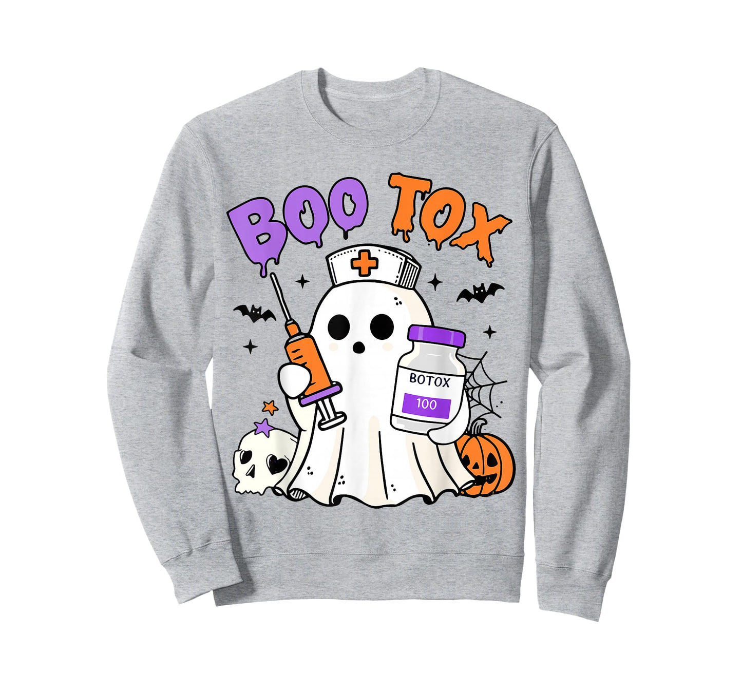 BOO Tox Nurse Ghost Filler Botox Halloween Aesthetic Nurse T-Shirt
