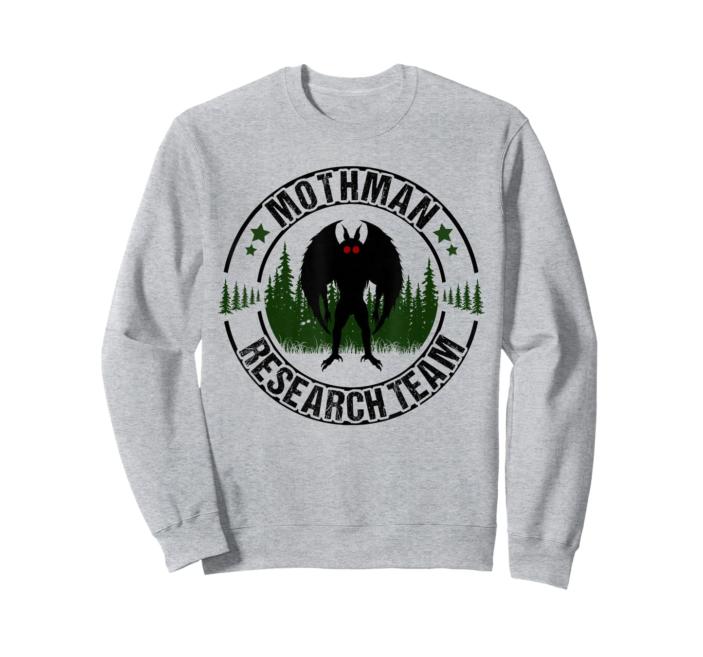 Mothman Research Team Men Women Kids Moth Man Search Cryptid T-Shirt